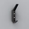 National Hardware National Hardware Reed Matte Black Aluminum 4-3/4 in. L Hook 25 lb 1 pk N337-918 - alternate 3